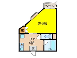 サクセス16の物件間取画像